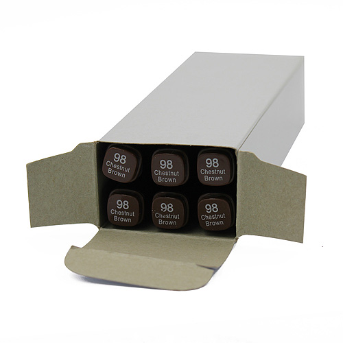 99550 Thiscolor Alcohol Based Twin Marker - Chestnut Brown