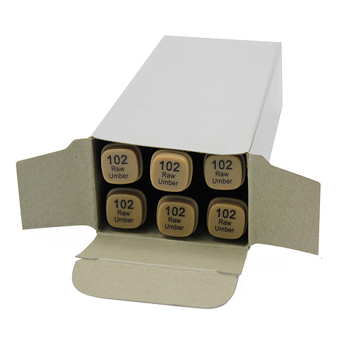 99551 Thiscolor Alcohol Based Twin Marker - Raw Umber