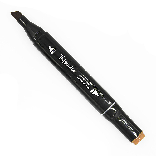 99552 Thiscolor Alcohol Based Twin Marker - Potato Brown