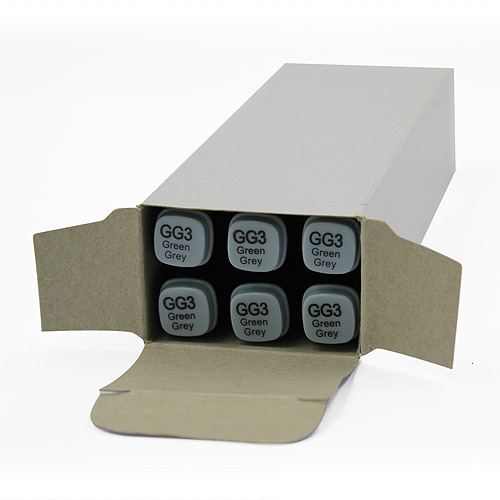 99556 Thiscolor Alcohol Based Twin Marker - Green Grey 3