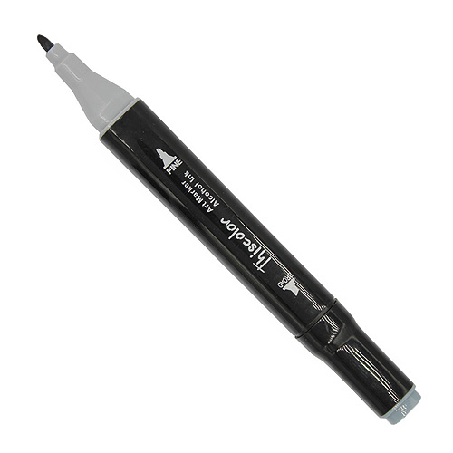 99557 Thiscolor Alcohol Based Twin Marker - Green Grey 5