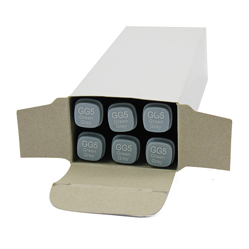 99557 Thiscolor Alcohol Based Twin Marker - Green Grey 5