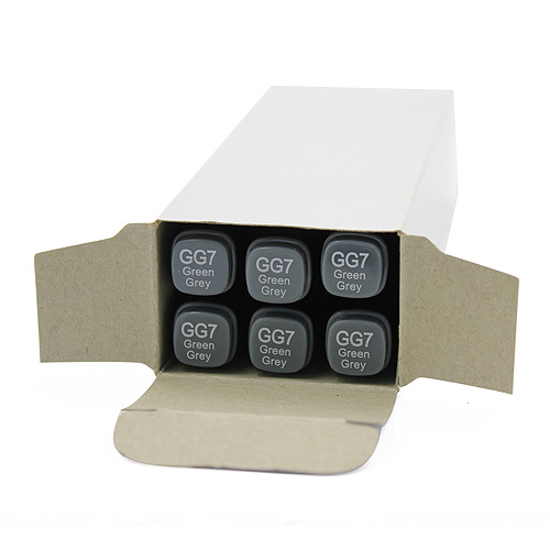 99558 Thiscolor Alcohol Based Twin Marker - Green Grey 7