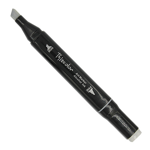 99560 Thiscolor Alcohol Based Twin Marker - Cool Grey 0.5