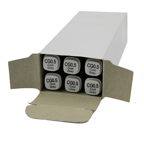 99560 Thiscolor Alcohol Based Twin Marker - Cool Grey 0.5