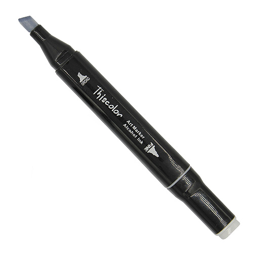 99561 Thiscolor Alcohol Based Twin Marker - Cool Grey 1