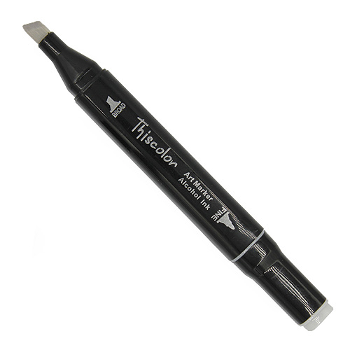 99567 Thiscolor Alcohol Based Twin Marker - Warm Grey 0.5