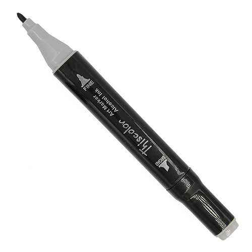 99569 Thiscolor Alcohol Based Twin Marker - Warm Grey 2