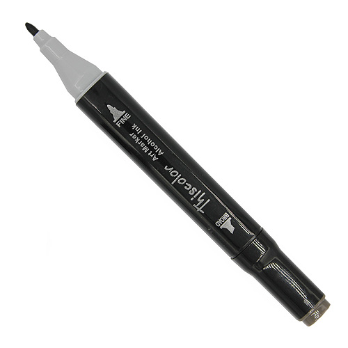 99573 Thiscolor Alcohol Based Twin Marker - Warm Grey 9