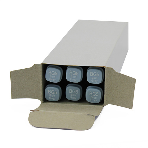 99576 Thiscolor Alcohol Based Twin Marker - Blue Grey 5