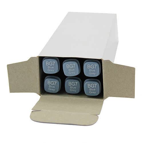 99577 Thiscolor Alcohol Based Twin Marker - Blue Grey 7