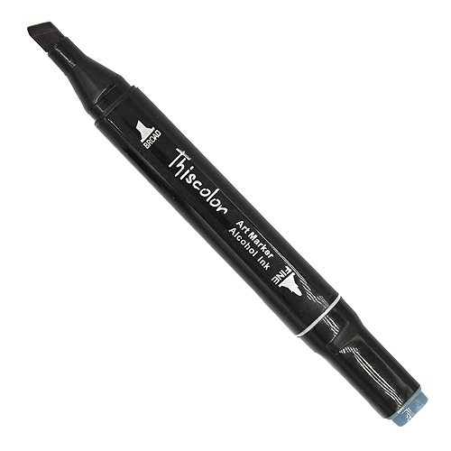 99578 Thiscolor Alcohol Based Twin Marker - Blue Grey 9