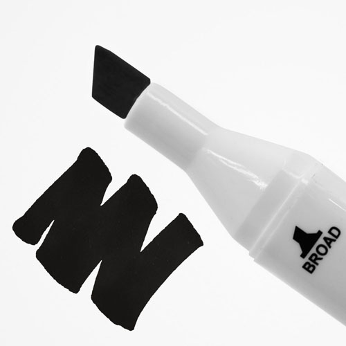 99590 Thiscolor Water Based Twin Marker - Black