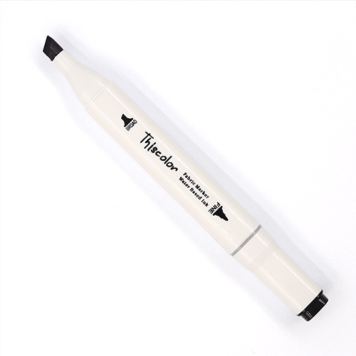 99590 Thiscolor Water Based Twin Marker - Black