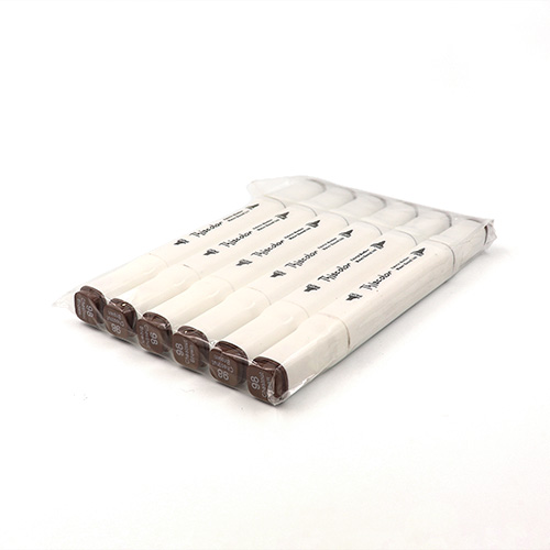 99591 Thiscolor Water Based Twin Marker - Chestnut Brown