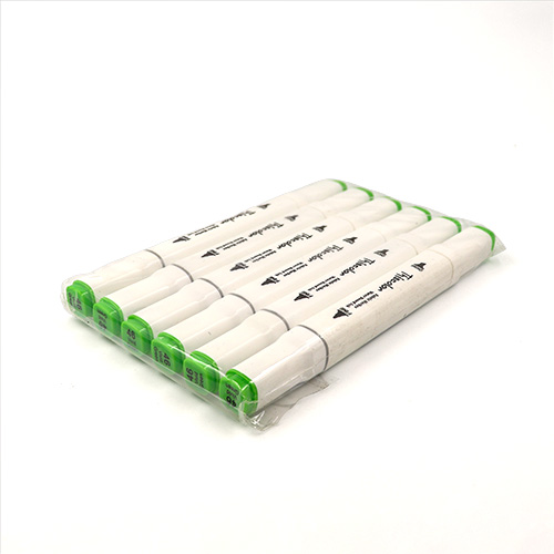 99593 Thiscolor Water Based Twin Marker - Vivid Green