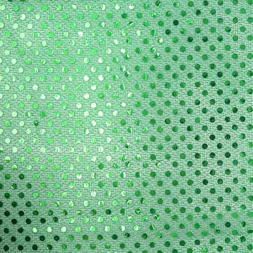 99705 Sullivans 3mm Sequin Fabric - 112cm Wide - Emerald