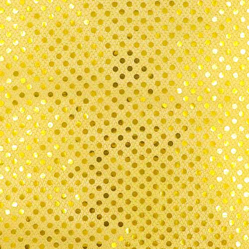 99708 Sullivans 3mm Sequin Fabric - 112cm Wide - Gold