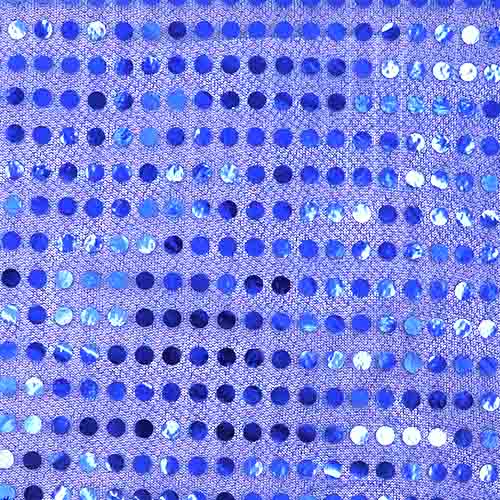 99716 Sullivans 6mm Sequin Fabric - 112cm Wide - Royal